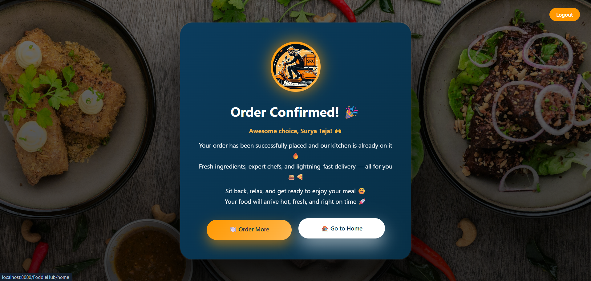 FoodieHub Order Success